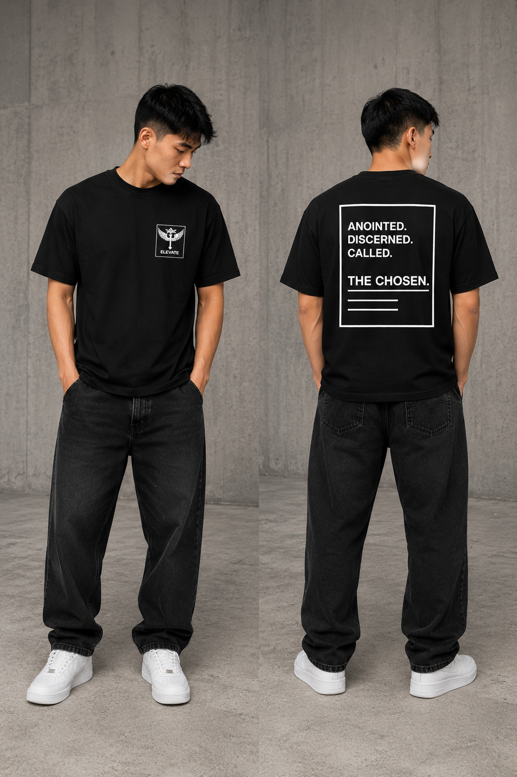 ELEVATE Anointed Streetwear Tee