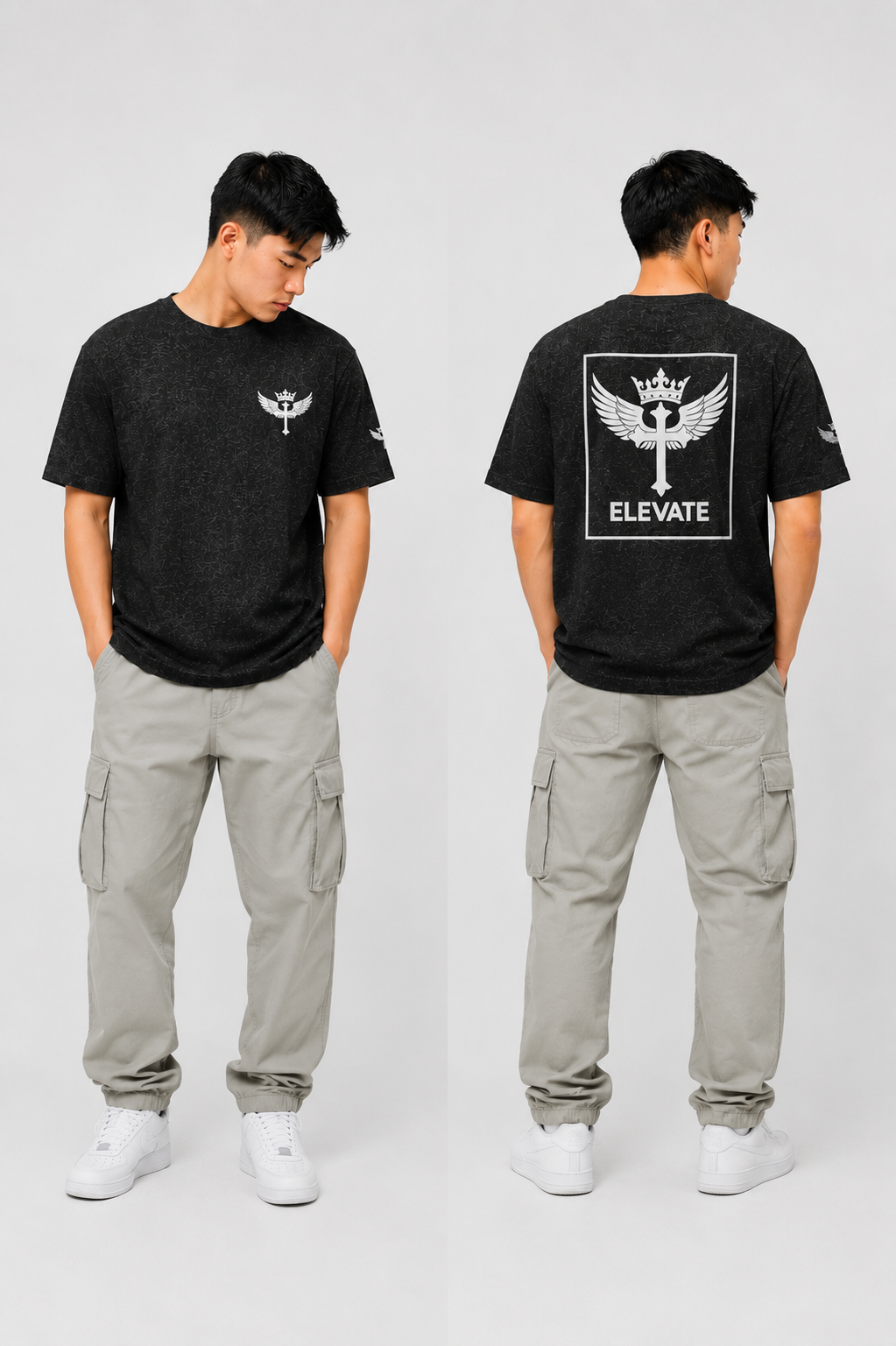 ELEVATE Cross Wing Tee