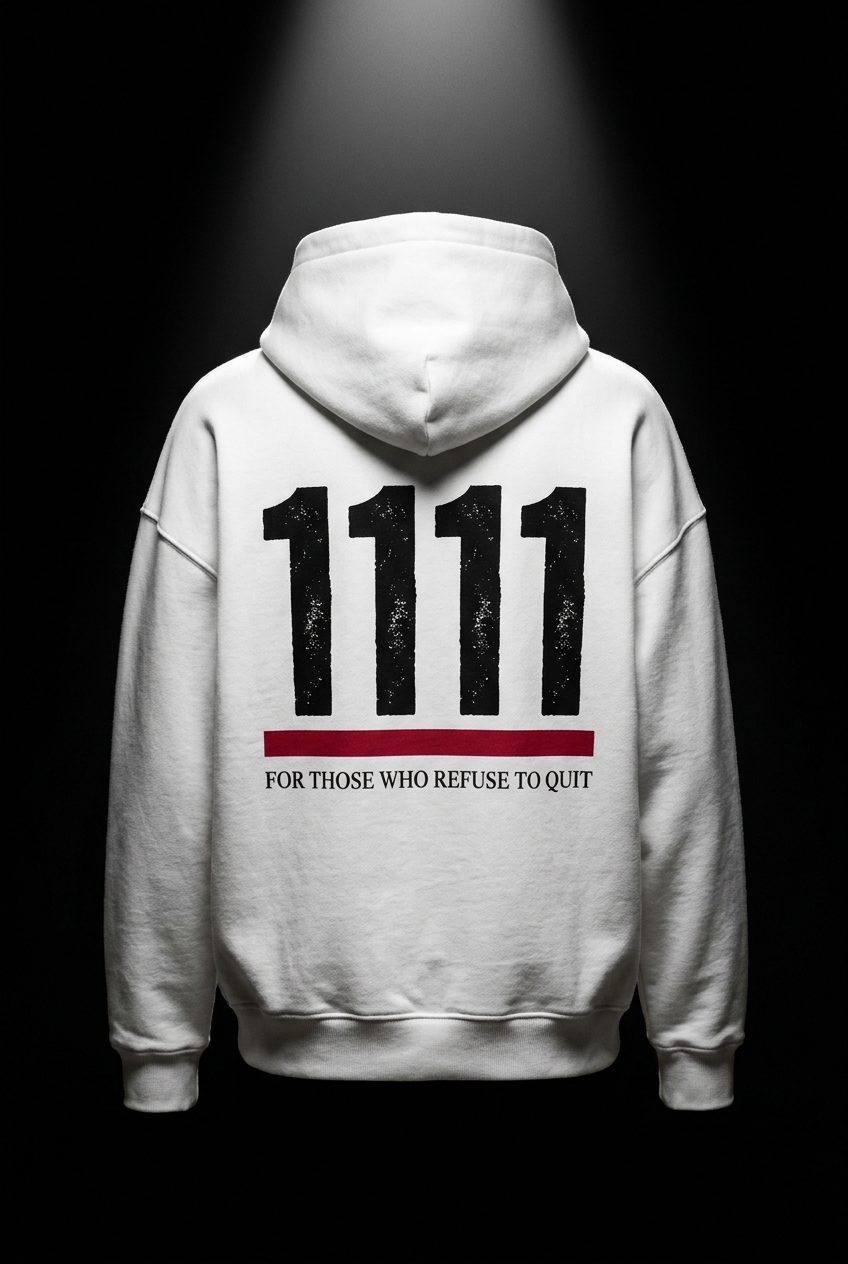 11:11 Ascension Hoodie — White
