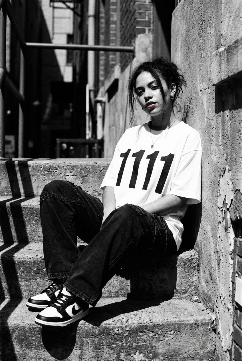 1111 Awakening tee lookbook